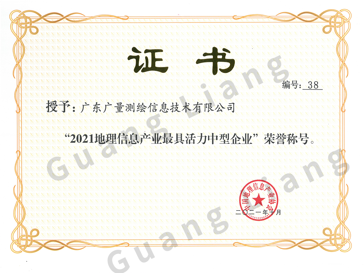 2021地理信息产业最具活力中型企业