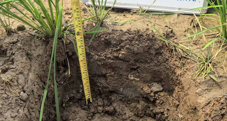 开启农业出产切合性评价，我司首家进行耕地质量验收“侵入体”检测